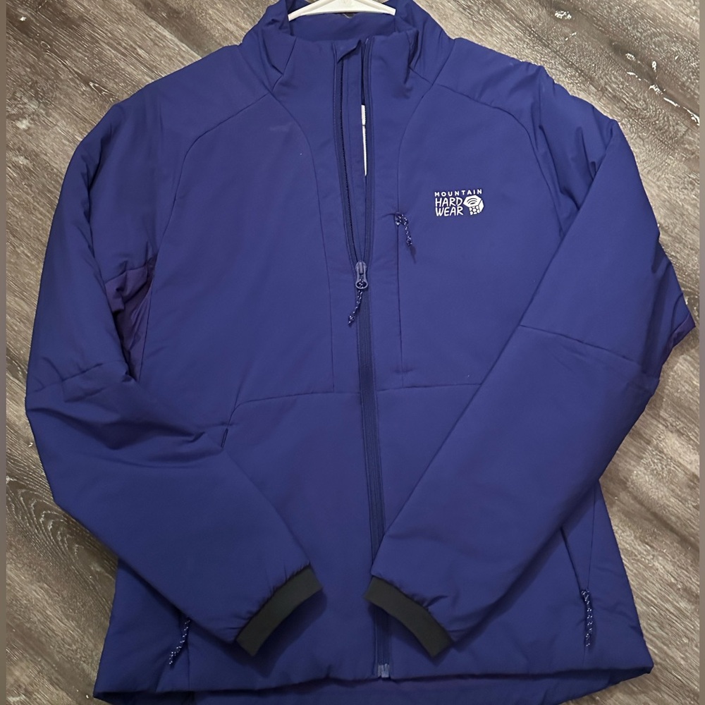 Mountain Hardwear Softshell Insulated Jacket - Cobalt Blue